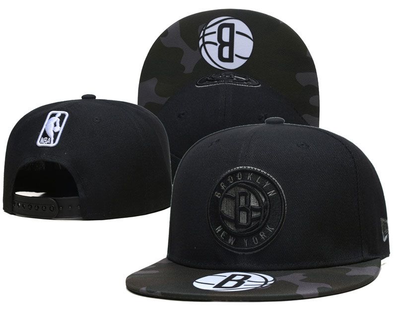 2025 NBA Brooklyn Nets Hat YS202503076->nba hats->Sports Caps